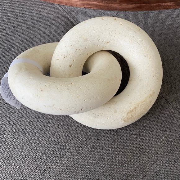 Limestone Knot Figurine Threshold Studio McGee - Picture 5 of 9